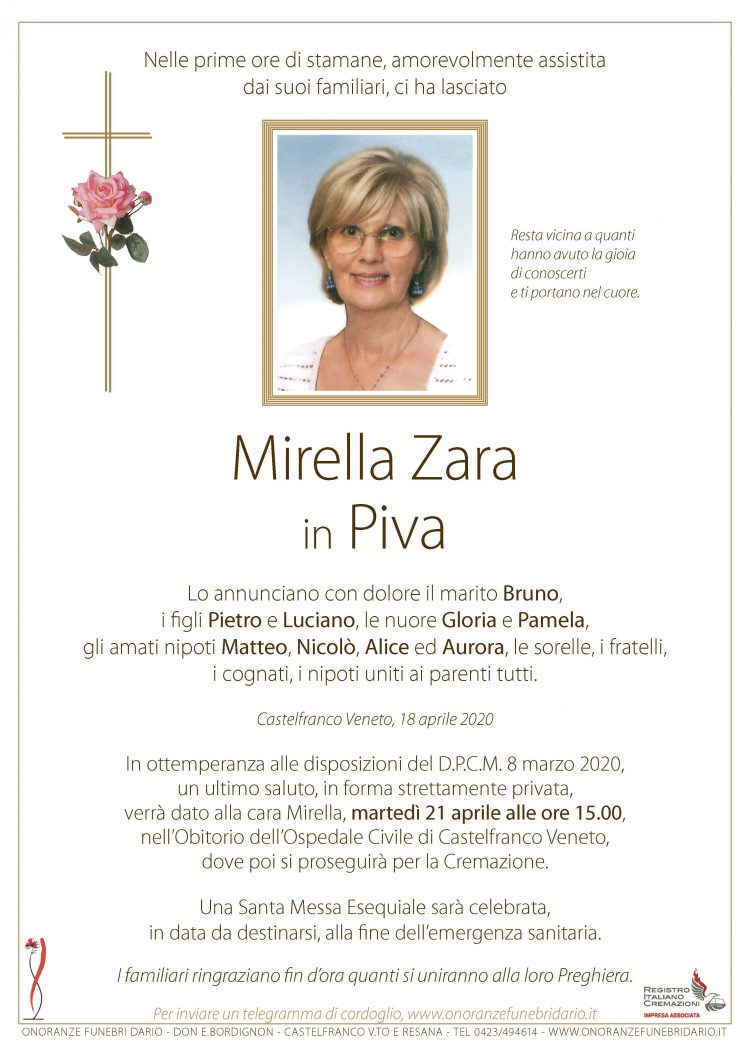 Mirella Zara in Piva