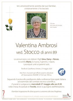 Valentina Ambrosi ved. Stocco