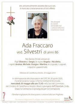 Ada Fraccaro ved. Silvestri