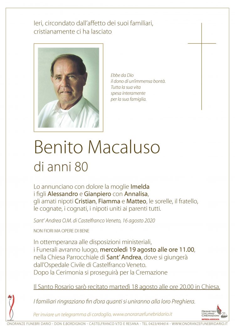 Benito Macaluso