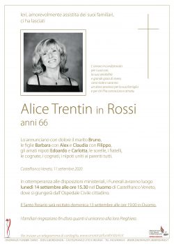 Alice Trentin in Rossi