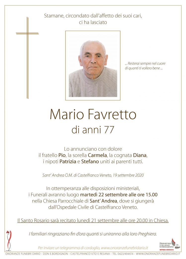 Mario Favretto