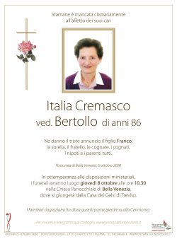 Italia Cremasco ved. Bertollo