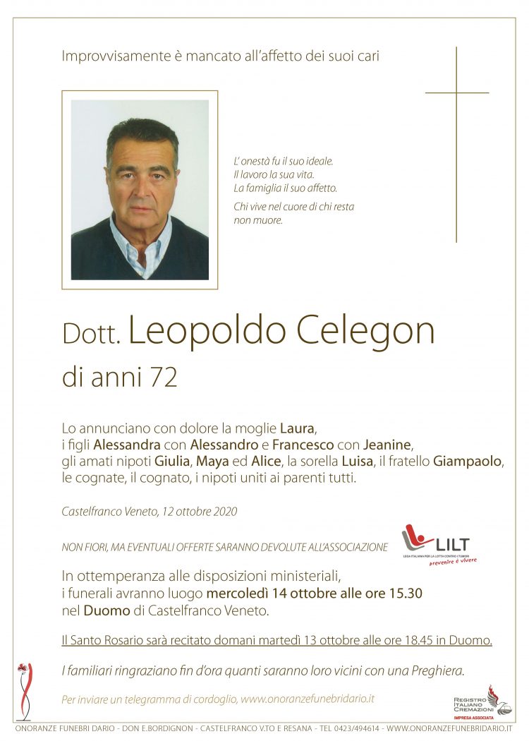 Dott. Leopoldo Celegon