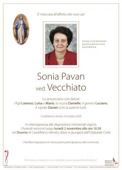 Sonia Pavan ved. Vecchiato