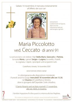 Maria Piccolotto ved. Ceccato