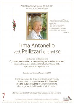 Irma Antonello ved. Pellizzari