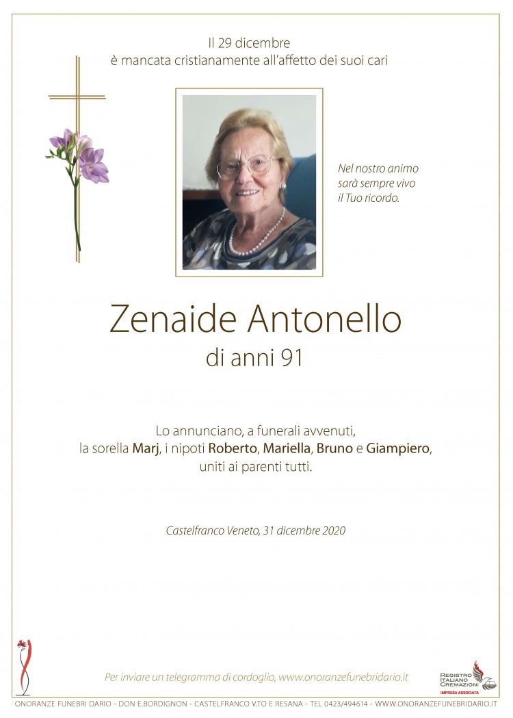 Zenaide Antonello