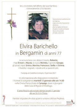 Elvira Barichello in Bergamin