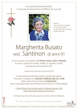 Margherita Busato ved. Santinon