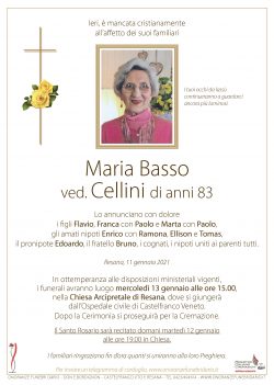 Maria Basso ved. Cellini