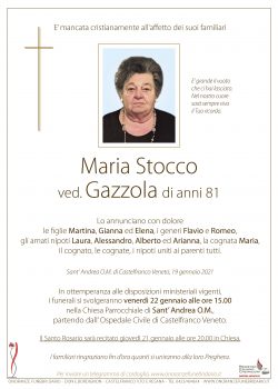 Maria Stocco ved. Gazzola