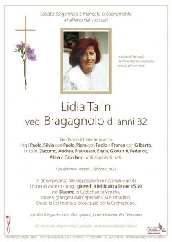 Lidia Talin ved. Bragagnolo