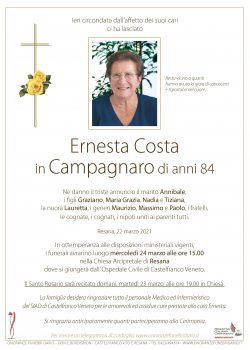 Ernesta Costa in Campagnaro