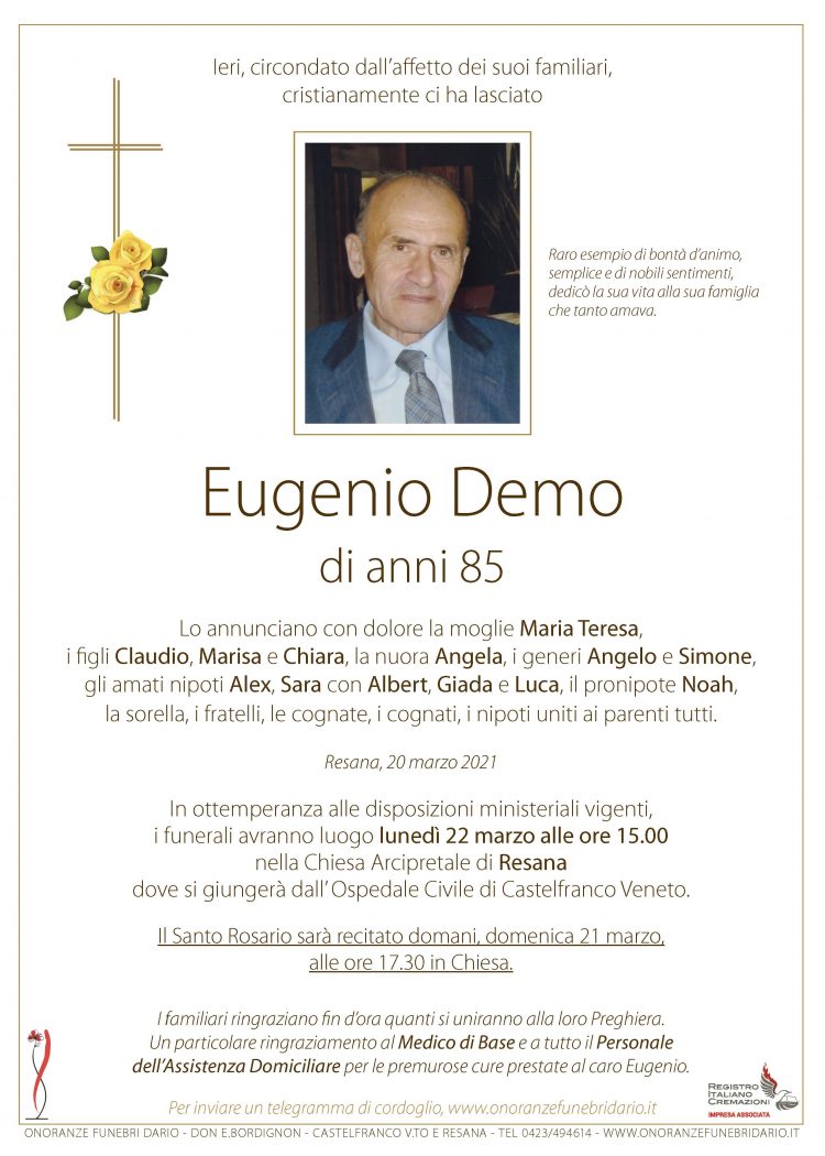 Eugenio Demo