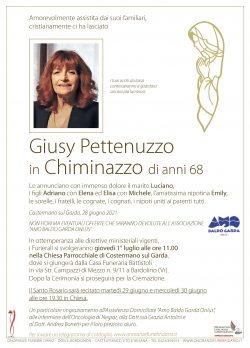 Giusy Pettenuzzo in Chiminazzo