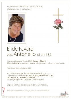 Elide Favaro ved. Antonello