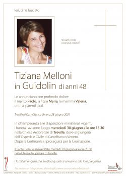 Tiziana Melloni in Guidolin