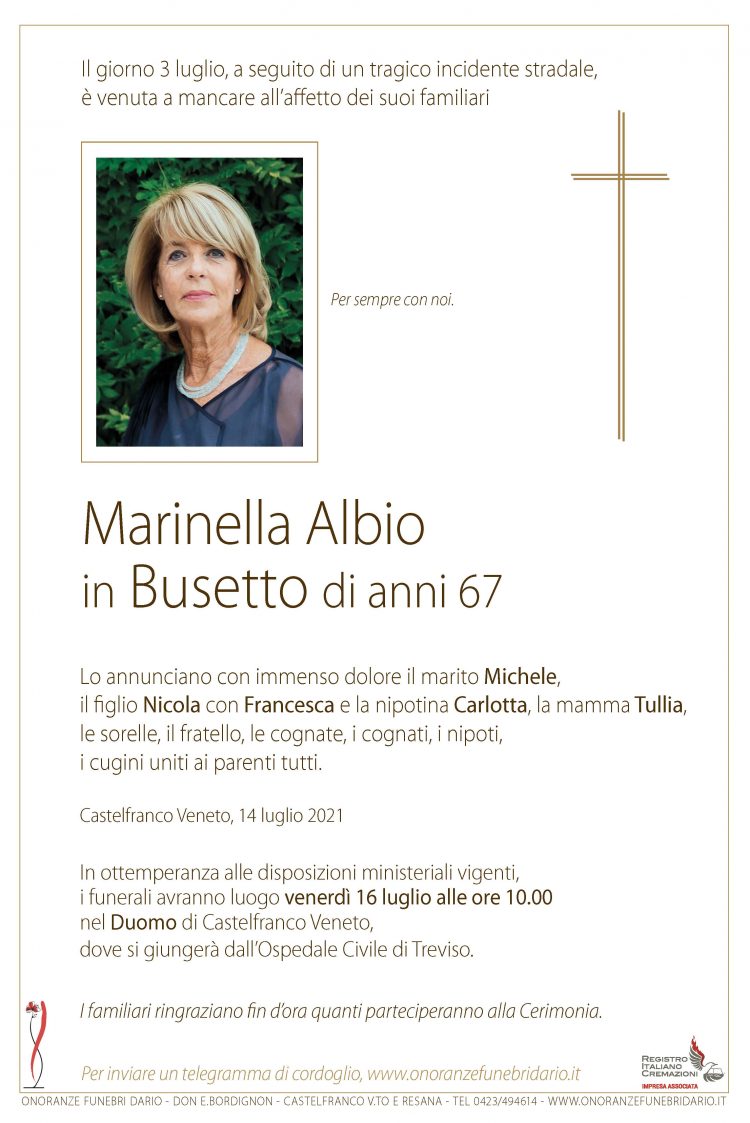 Marinella Albio in Busetto