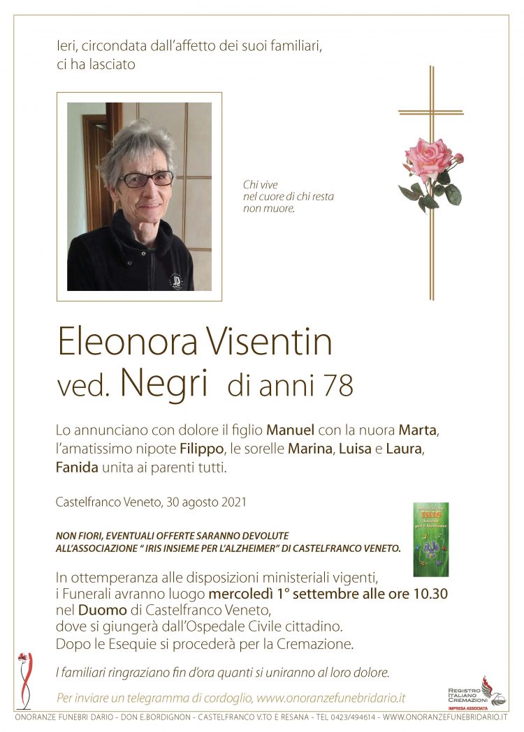 Eleonora Visentin ved. Negri