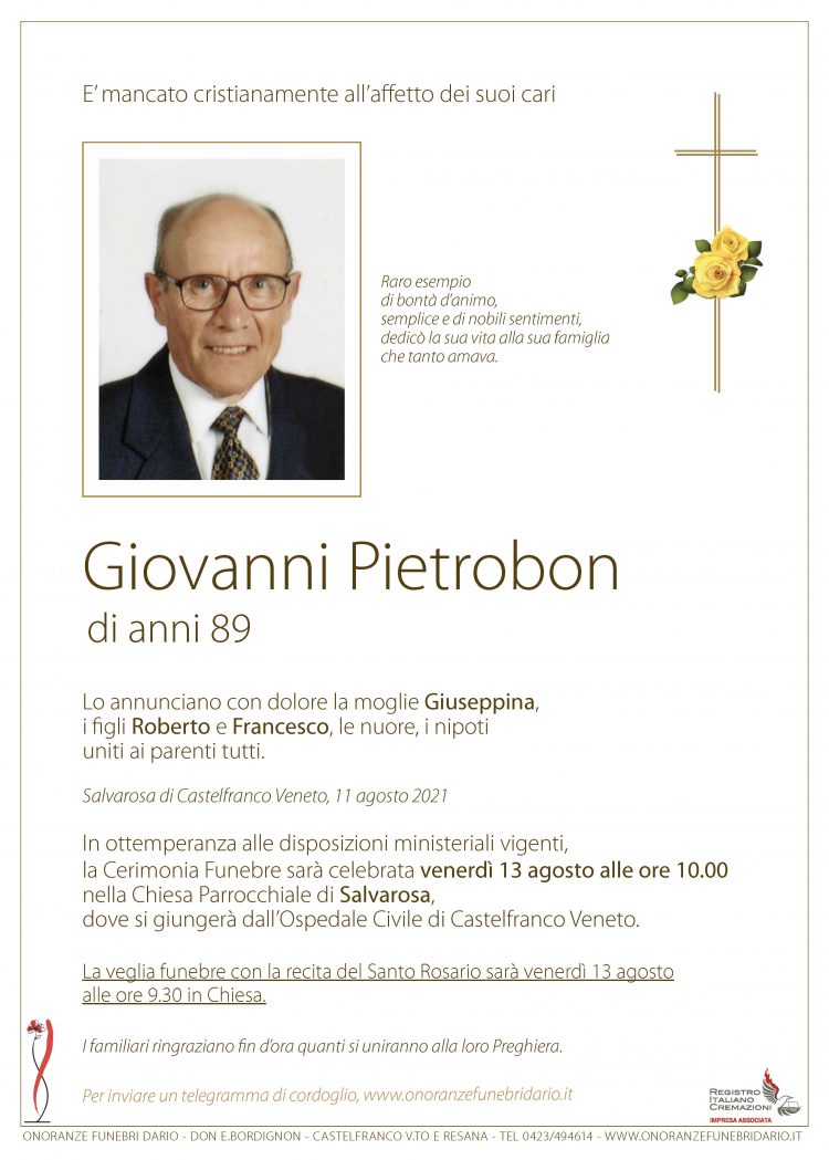 Giovanni Pietrobon