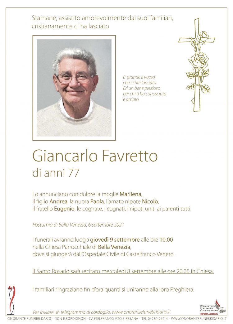 Giancarlo Favretto
