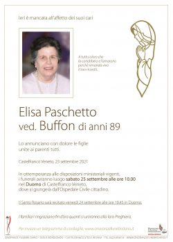 Elisa Paschetto ved. Buffon