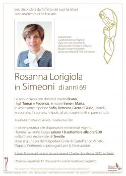 Rosanna Lorigiola in Simeoni