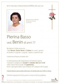 Pierina Basso ved. Benin