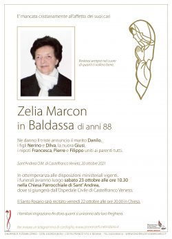 Zelia Marcon in Baldassa