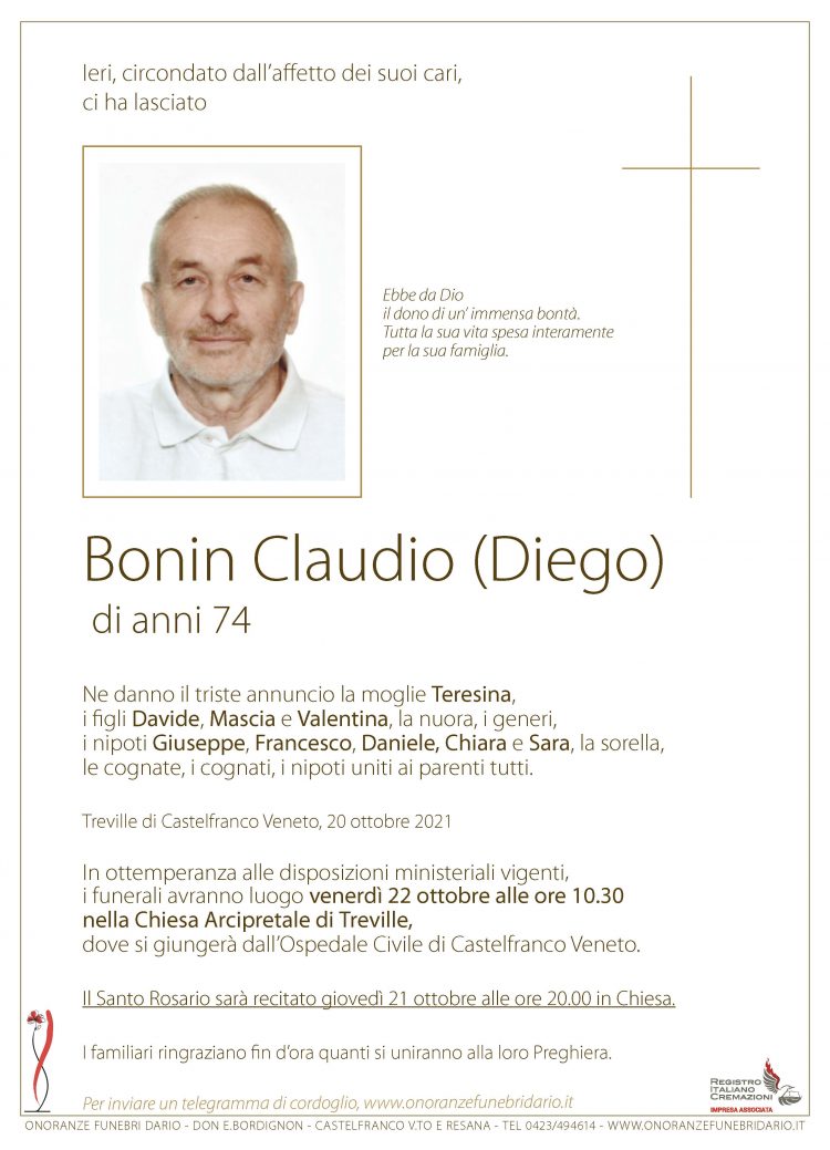 Bonin Claudio (Diego)