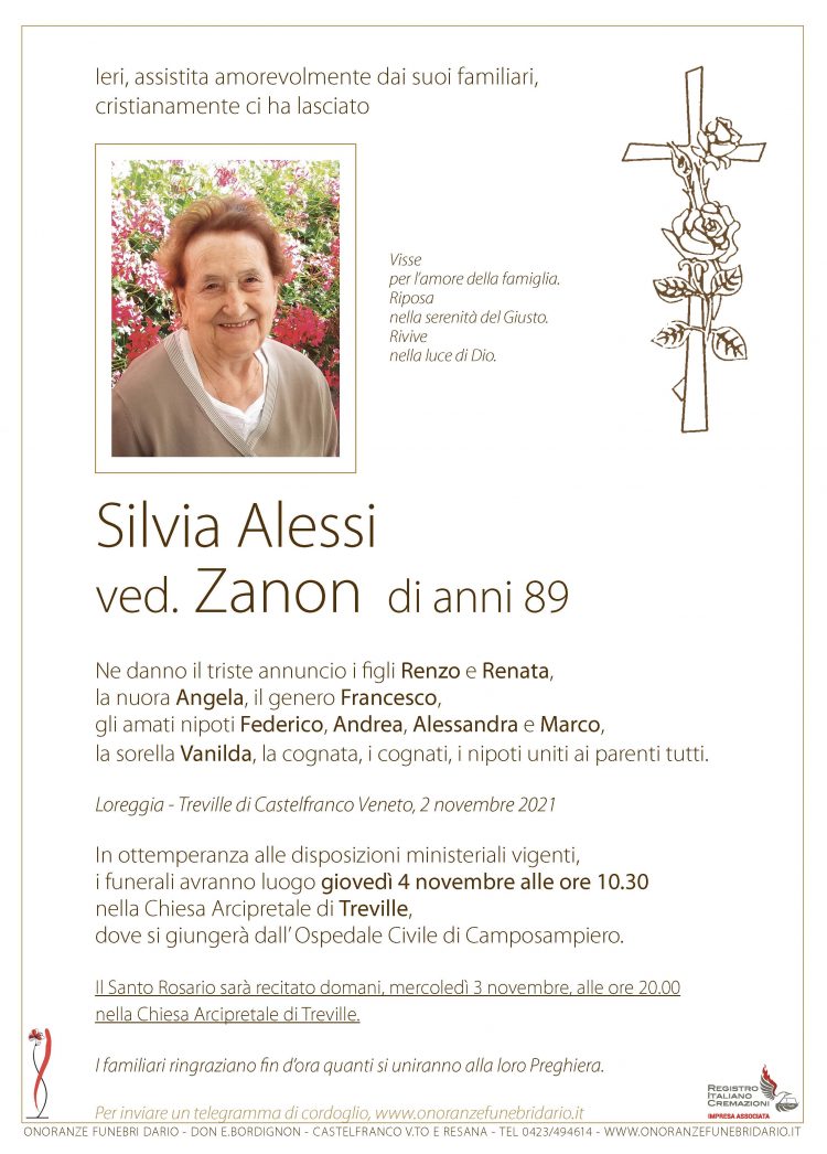 Silvia Alessi ved. Zanon