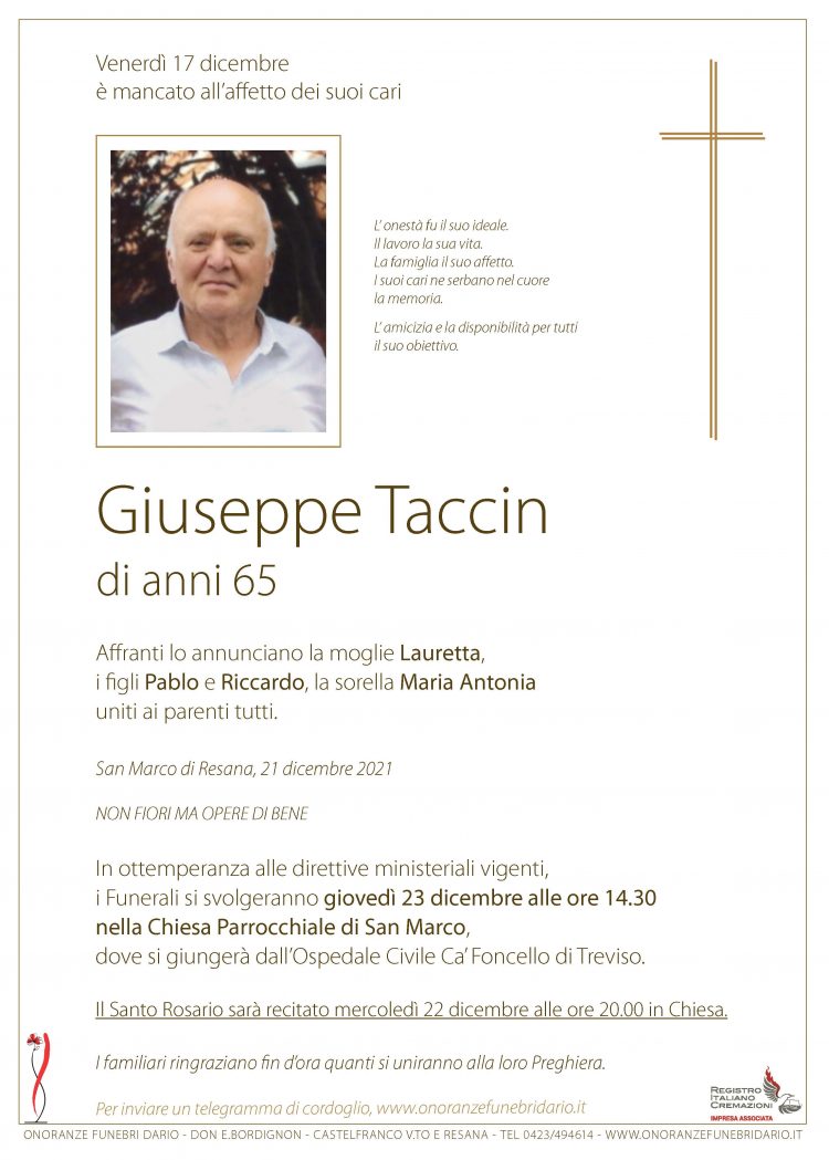 Giuseppe Taccin