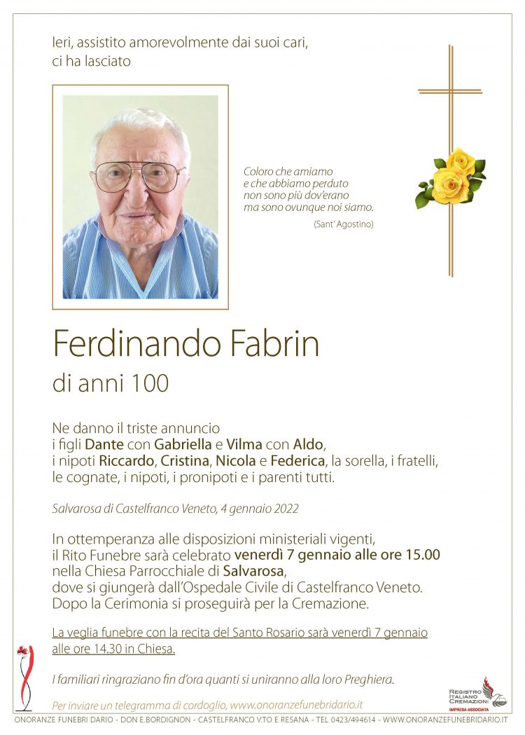 Ferdinando Fabrin