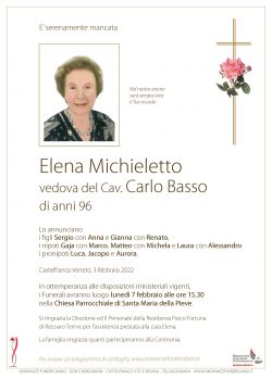 Elena Michieletto ved. Basso