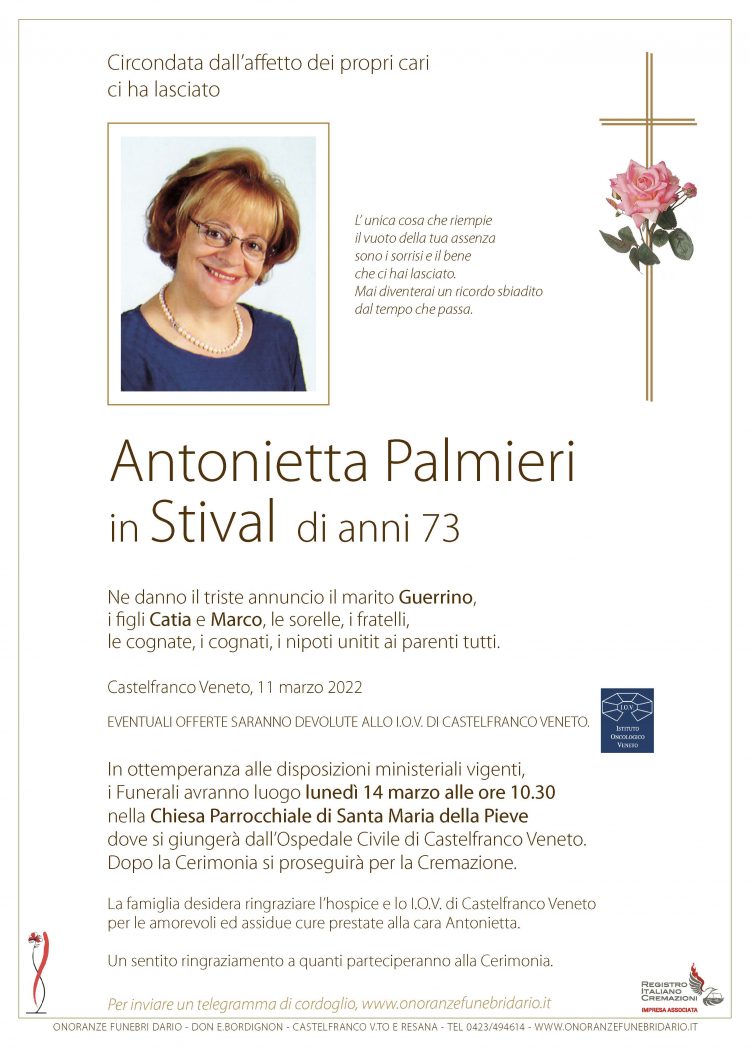 Antonietta Palmieri in Stival