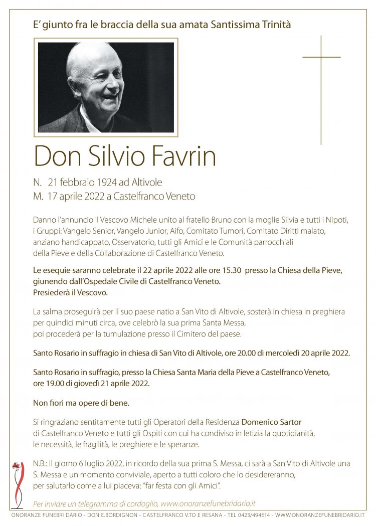 Don Silvio Favrin