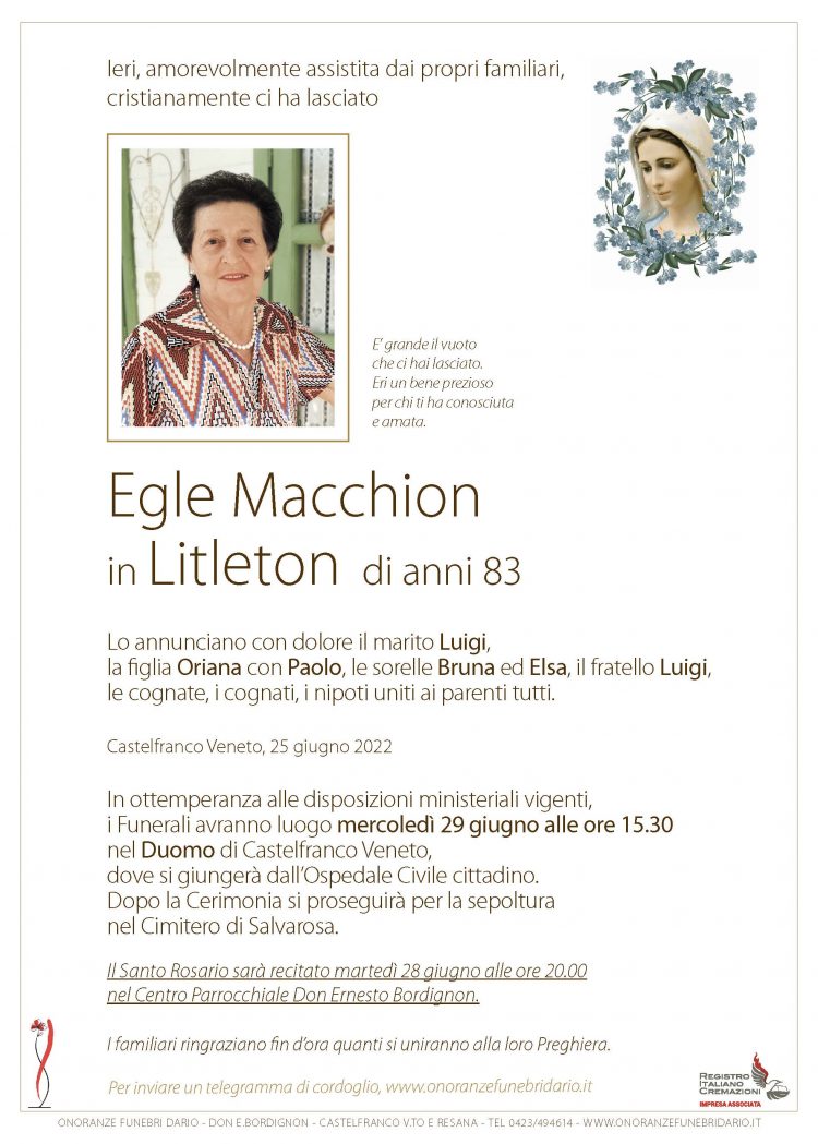 Egle Macchion in Litleton
