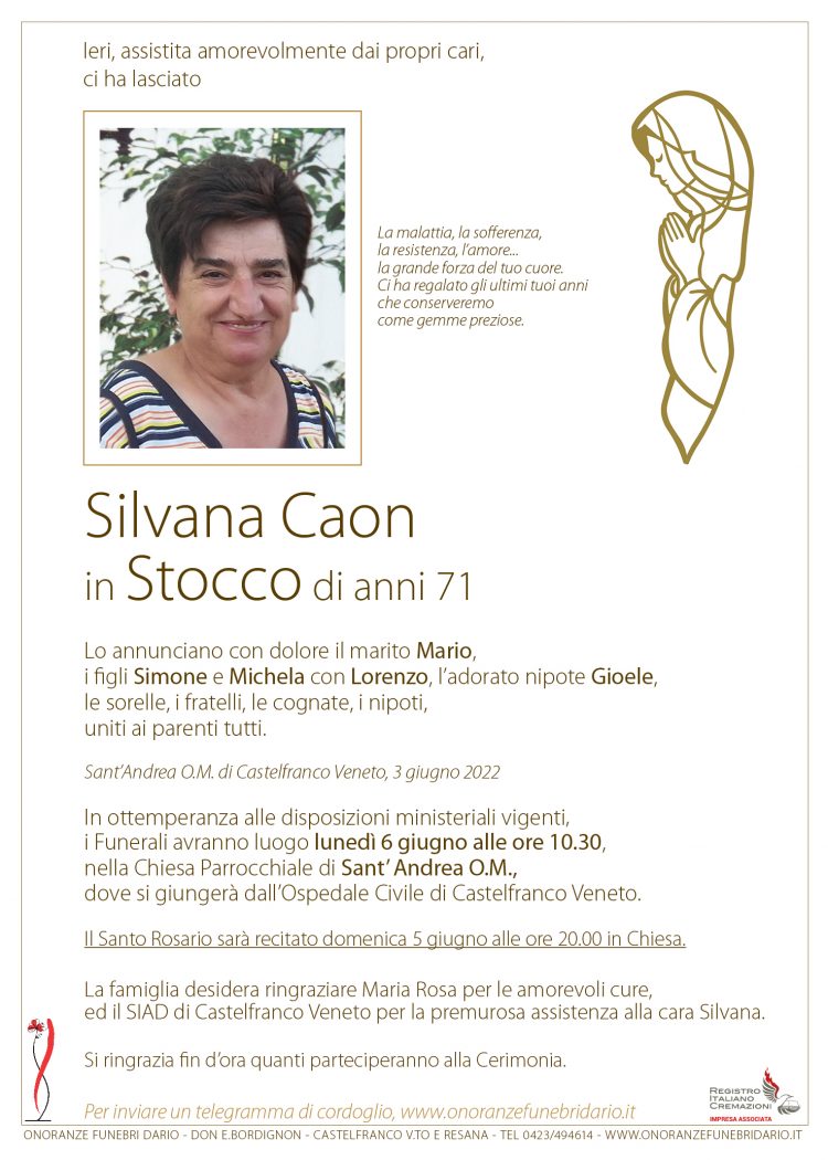 Silvana Caon in Stocco