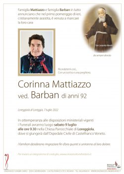 Corinna Mattiazzo ved. Barban