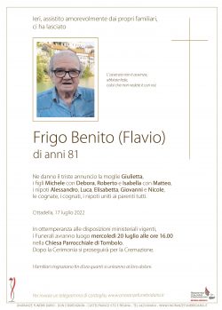 Frigo Benito (Flavio)