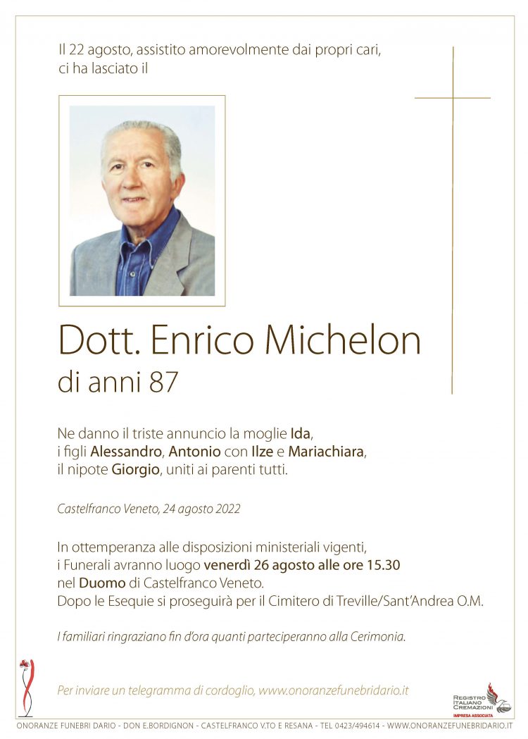 Dott. Enrico Michelon