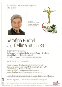 Serafina Puntel ved. Bellina