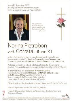 Norina Pietrobon ved. Corrata