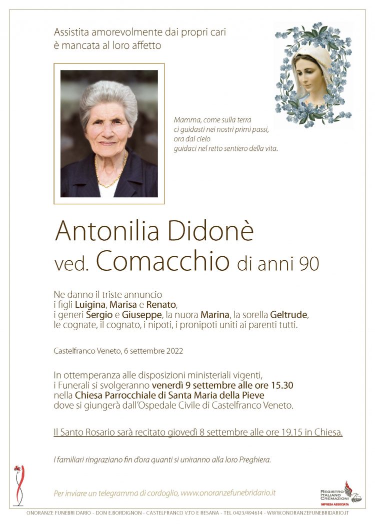 Antonilia Didonè ved. Comacchio