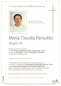 Maria Claudia Parisotto