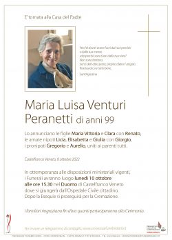 Maria Luisa Venturi Peranetti