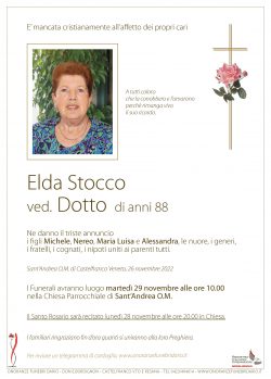 Elda Stocco ved. Dotto