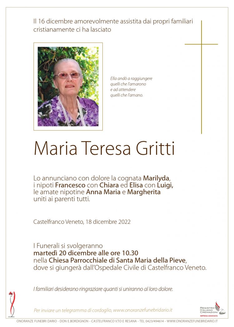 Maria Teresa Gritti
