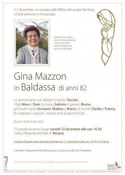 Gina Mazzon in Baldassa